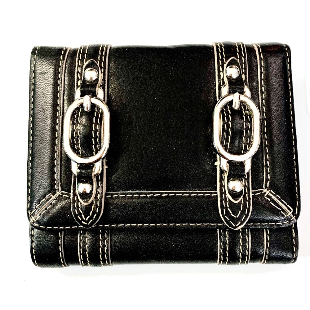 COLE HAAN Never Used Black Tri Fold Wallet